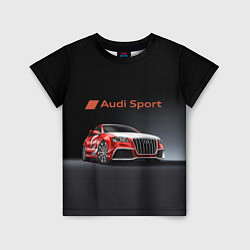 Детская футболка Audi sport - racing team