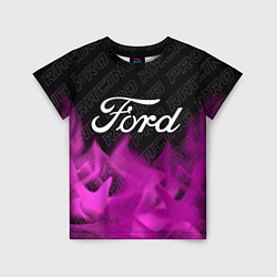 Детская футболка Ford pro racing: символ сверху