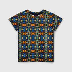 Детская футболка Витражи - ромбики