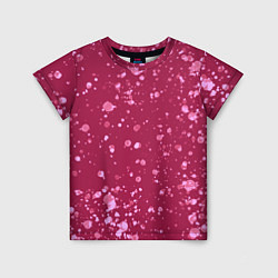 Детская футболка Текстура Розовый взрыв