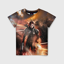Детская футболка Mass Effect N7 - Jane Shepard