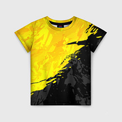 Детская футболка Black and yellow