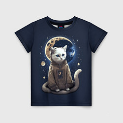 Детская футболка Лунный котик