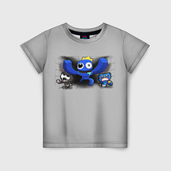 Детская футболка Синий и Хагги Вагги