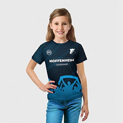 Футболка детская Hoffenheim legendary форма фанатов, цвет: 3D-принт — фото 2