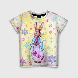 Детская футболка Винтажный кролик