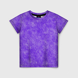 Детская футболка Фиолетовый мягкий