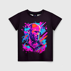 Детская футболка Jason Statham - pop art