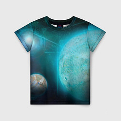 Детская футболка Космос и планеты