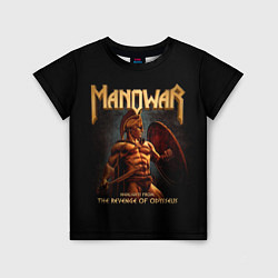 Детская футболка Manowar rock