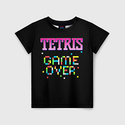 Детская футболка Tetris - Game Over
