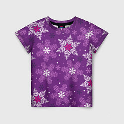 Детская футболка Violet snow