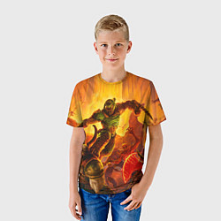 Футболка детская Палач Рока, цвет: 3D-принт — фото 2