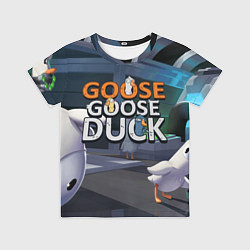 Футболка детская Goose Goose Duck Space, цвет: 3D-принт
