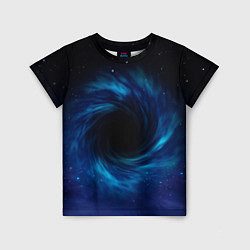 Детская футболка Воронка в космосе
