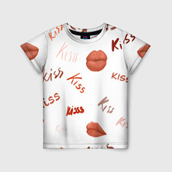 Детская футболка Поцелуйчики