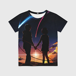 Футболка детская Мицуха Миямидзу, цвет: 3D-принт