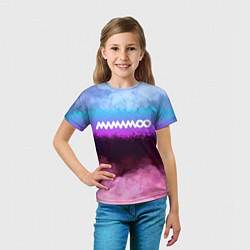 Футболка детская Mamamoo clouds, цвет: 3D-принт — фото 2