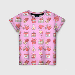Детская футболка Valentines Day for lovers