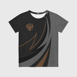 Футболка детская Россия герб, цвет: 3D-принт