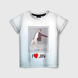 Детская футболка Я люблю Джина