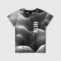 Детская футболка Авангардный фрактальный паттерн - Милан