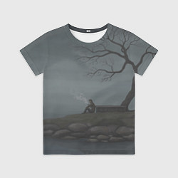 Футболка детская Мистический остров, цвет: 3D-принт