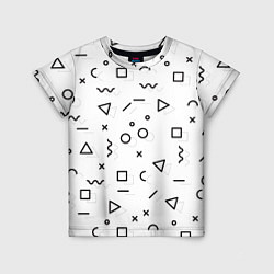 Детская футболка Разные геометрические фигуры