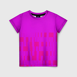 Детская футболка Паттерн в стиле модерн розовый