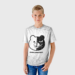 Футболка детская Danganronpa с потертостями на светлом фоне, цвет: 3D-принт — фото 2