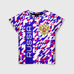 Футболка детская Russian geometry, цвет: 3D-принт