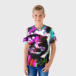 Футболка детская Парень в Черной маске, цвет: 3D-принт — фото 2