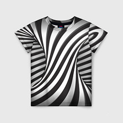 Детская футболка Полосатая зебра