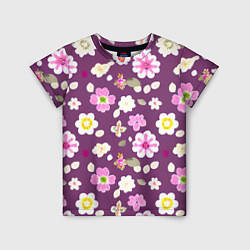Детская футболка Цветы сакуры
