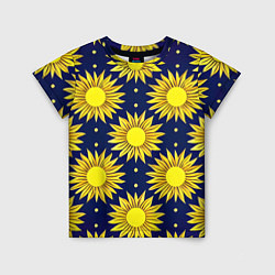 Детская футболка Солнечный паттерн