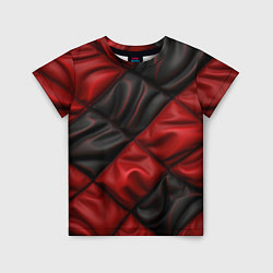 Детская футболка Red black luxury