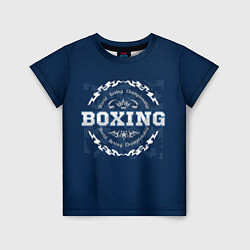 Детская футболка Boxing - надпись
