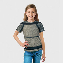 Футболка детская Стеклянка, цвет: 3D-принт — фото 2