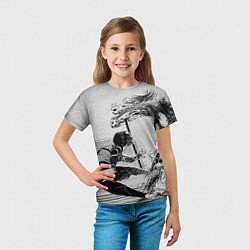 Футболка детская Blue Lock: Синяя Тюрьма, цвет: 3D-принт — фото 2