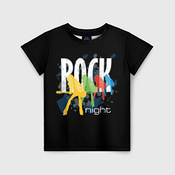 Футболка детская Rock Night, цвет: 3D-принт