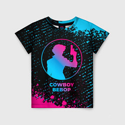 Детская футболка Cowboy Bebop - neon gradient