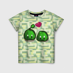 Детская футболка Зеленые слаймы стардью