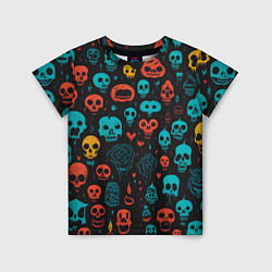 Детская футболка Skull party