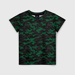 Детская футболка Точечный камуфляжный узор Spot camouflage pattern