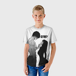 Футболка детская Gym?, цвет: 3D-принт — фото 2