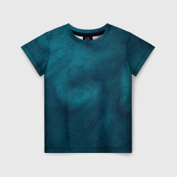 Детская футболка Синие туманные камешки