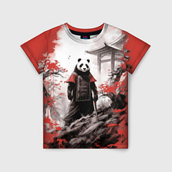 Детская футболка Panda samurai