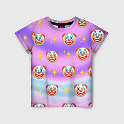 Детская футболка Узор с Клоунами
