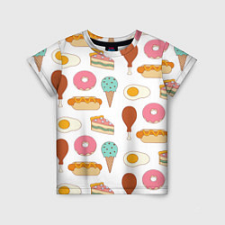 Детская футболка Tasty food