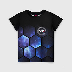 Детская футболка Mass Effect - N7 - Космос